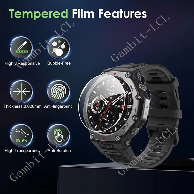 Premium 9H HD Tempered Glass Screen Protector Film (2-5 Pack)