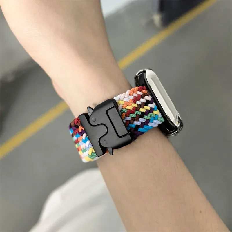 Braided Parachute Strap Bracelet