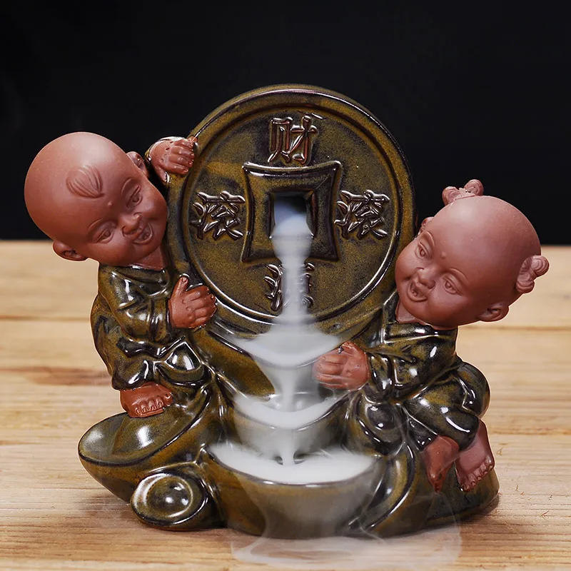 

Подсвечники Backflow, Рамадан, декор комнаты, водопад, рефлюкс, подсвечник, поджигатель для автомобиля, поджигатель для таяния кальяна