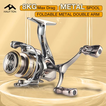 HAUT TON CD Spinning Fishing Reel – 5.2:1 Gear Ratio, 13.23Lbs Drag 1