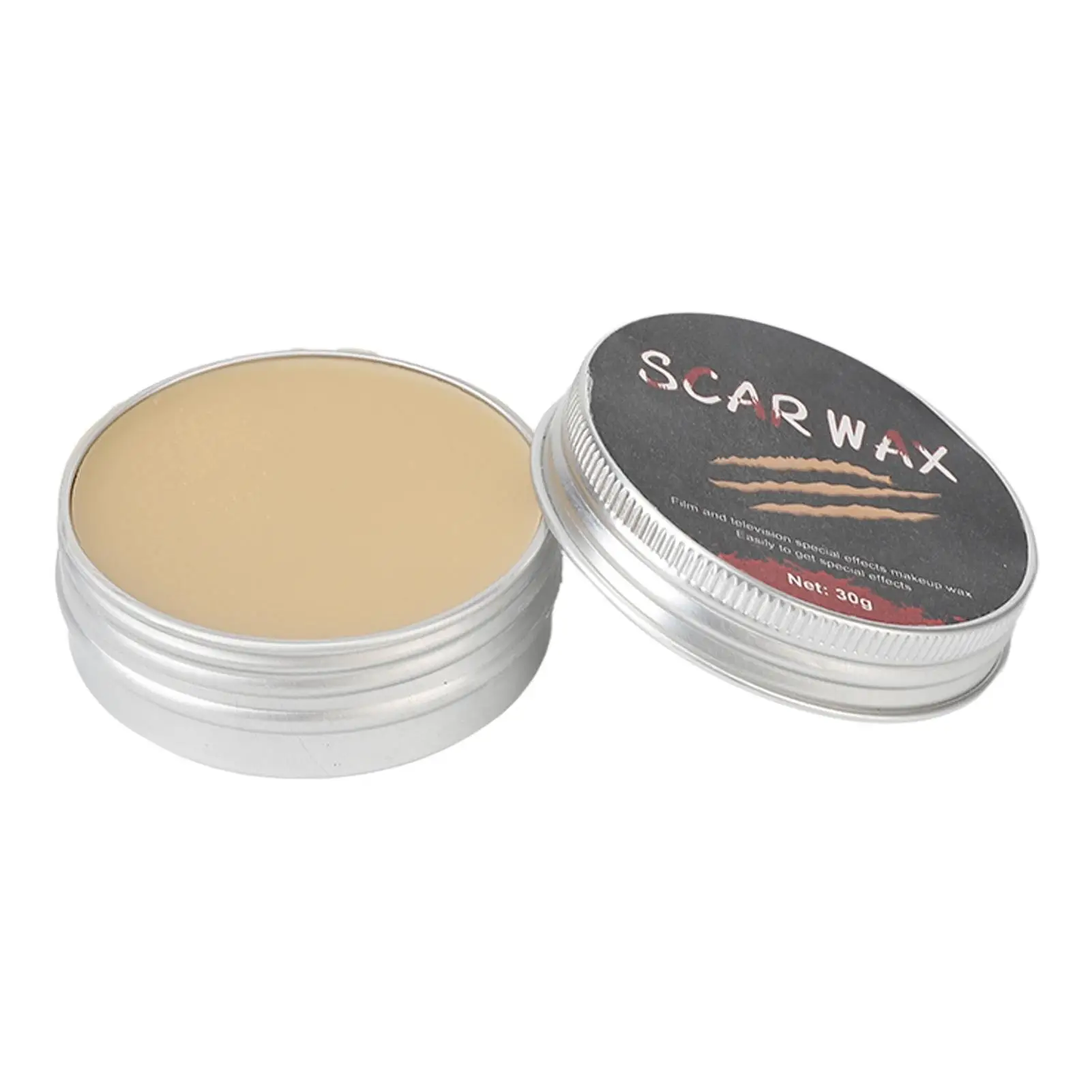Long-Lasting Scars Wax Makeup Kit for Halloween-Easy Clean, Versatile Cosmetic Bag for Parties & Events