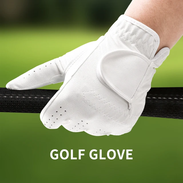 Golf gloves white anti slip and wear-resistant PU outdoor sports competition professional golf accessories gloves left hand 2133 2
