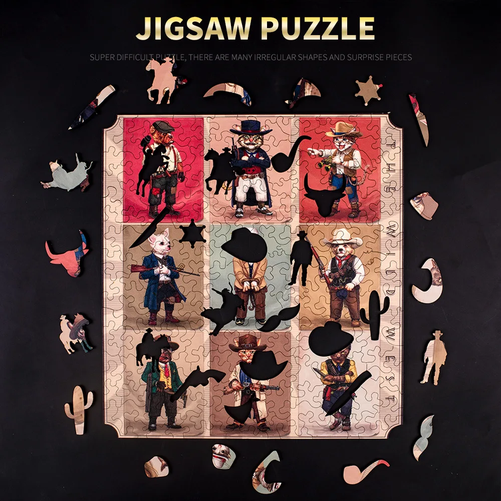 "Nine Grids West" puzzlewish quality guaranteed puzzle cross-border hot sale
