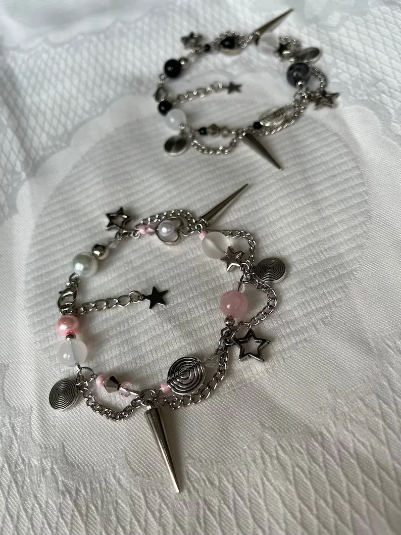 RSSC★韓国★人気★男女兼用★BEADS CHAIN BRACELET 2色 RSSC☆韓国☆人気☆男女兼用☆BEADS CHAIN BRACELET 2色
