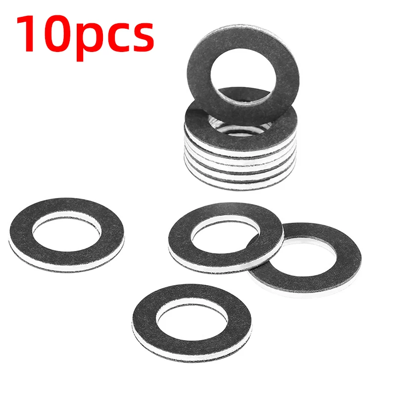 10 pieces Oil Drain Plug Crush Washer Gaskets For Toyota RAV4 CAMRY
