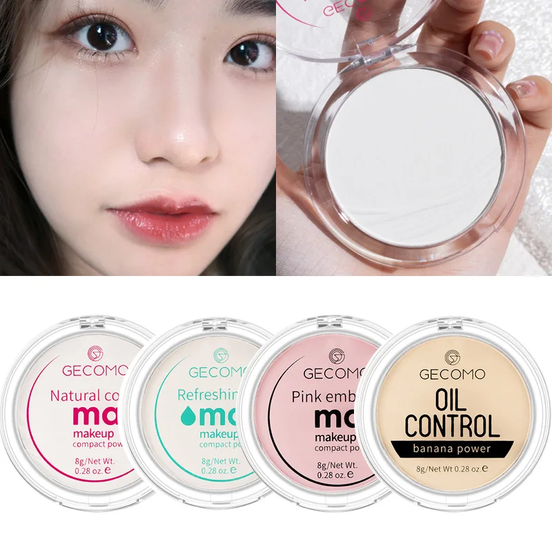 

Powder Smooth Loose Oil Control Face Powder Makeup Concealer Beauty Highlighter Mineral Powder Transparent Foundation
