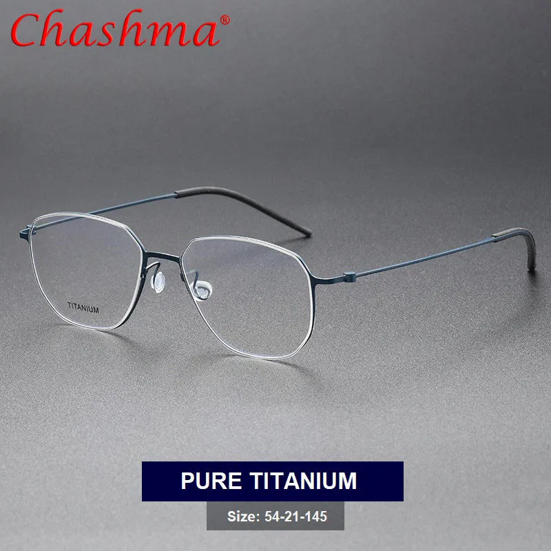 

Denmark Luxury Brand Screwless Design Pilot Style Glasses Frame Optical Myopia Eyeglasses Ultralight Titanium Eyewear 5505