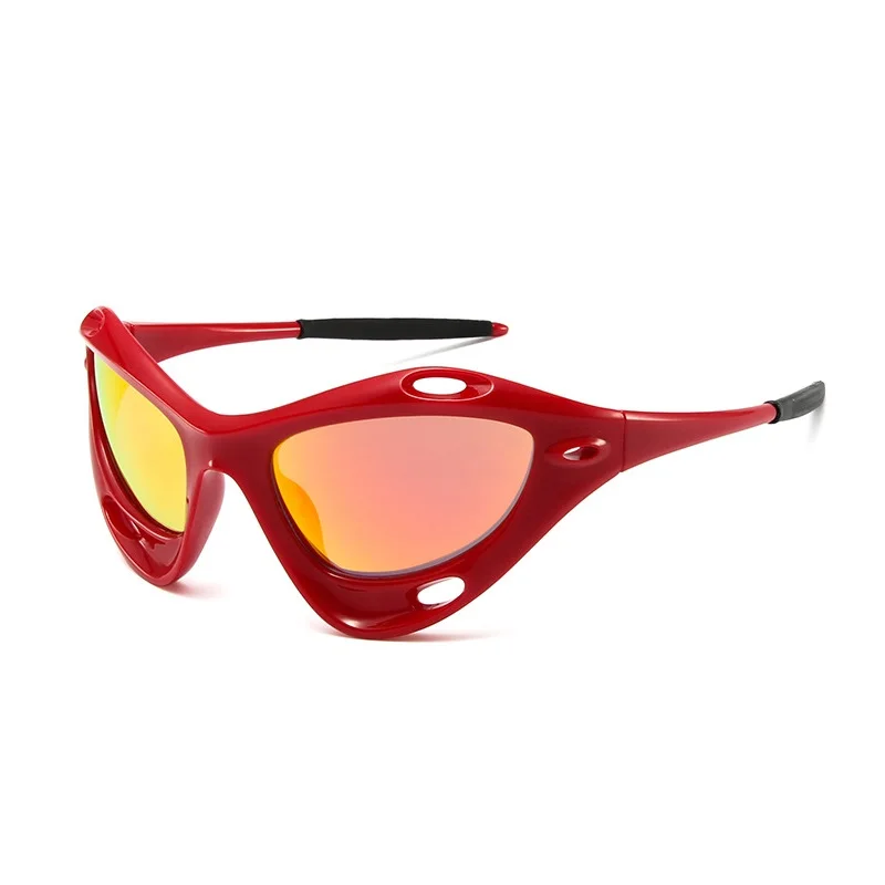 

Модные дизайнерские солнцезащитные очки «кошачий глаз» для женщин, роскошные трендовые зеркальные солнцезащитные очки Y2K, мужские брендовые солнцезащитные очки с защитой от ультрафиолета 2000, UV400