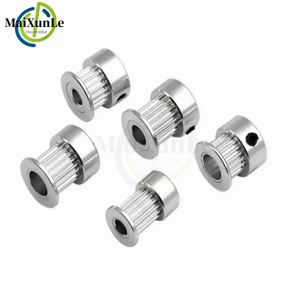 GT2 Timing Belt Pulley 12T 14T 15T 16T 17T 18T 19T 20T 24T 25T 30Teeth 2GT Synchronous Gear Wheel 3D Printer Accessories 3D Printer Parts Timing Belt Pulley Timing Pulley Belt Pulley