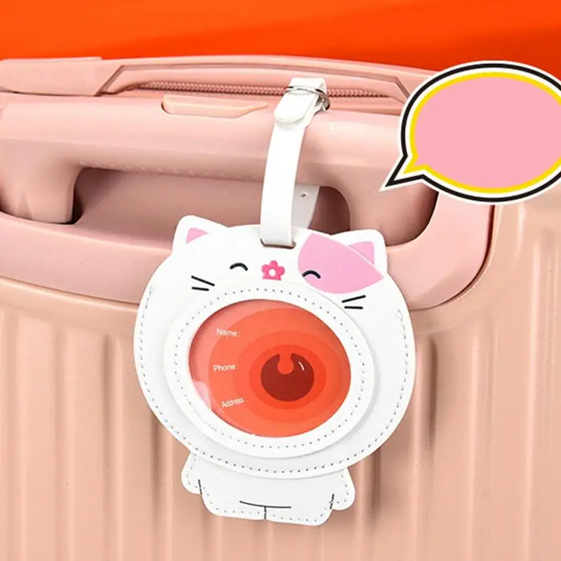 Travel Luggage Tags Animal Suitcase Decorations Luggage Identifiers Beautiful Backpack Decorations Travel Accessories For Women