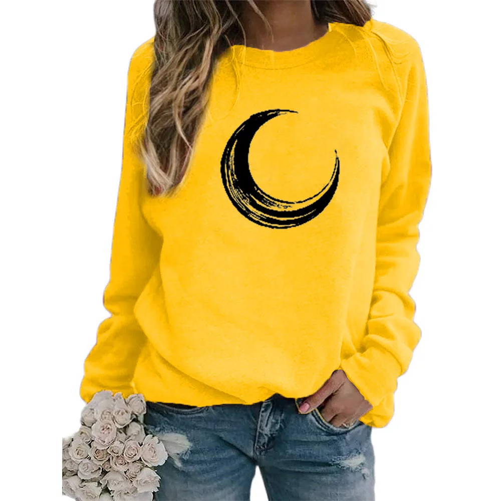 Sweat Vintage Live Wire - Motif Soleil Et Lune - Broderies - Taille M - État Correct