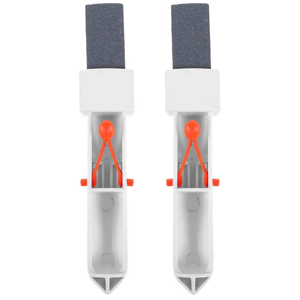 

2pcs Handle Pool Pumice Stone Pumice Sticks Stone Pool Cleaning Tool V Clamp Cleaning Head