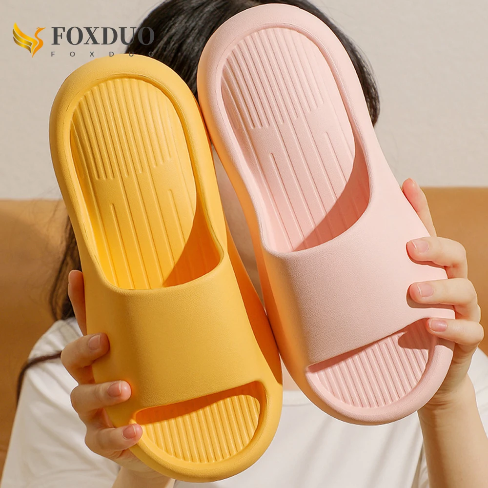 Summer Air Cushion Slippers Cloud Slides Women Men Lightness Flip Flops