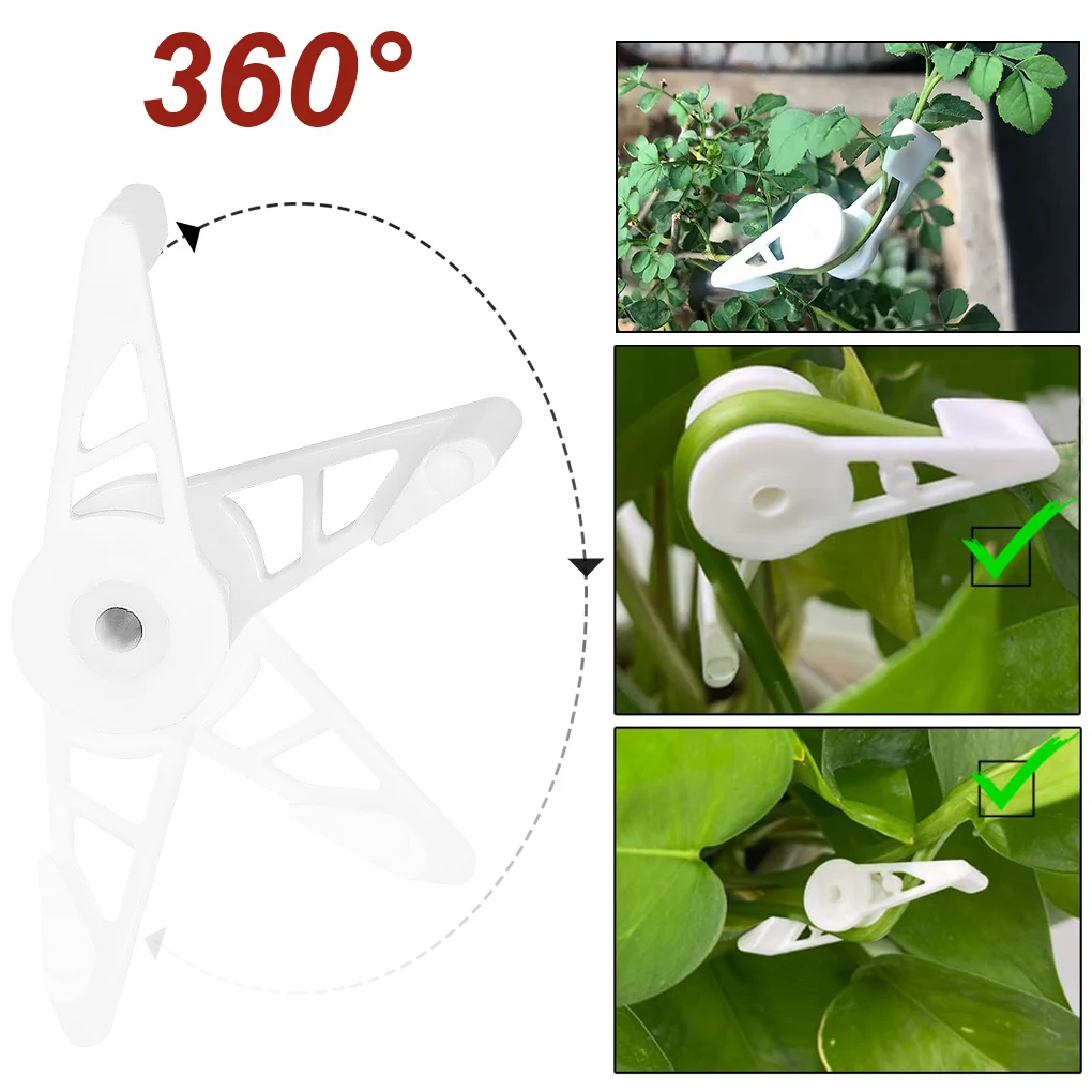 

30 Pieces Plant Training Clips Trainer 360 Degree Bender Accessories