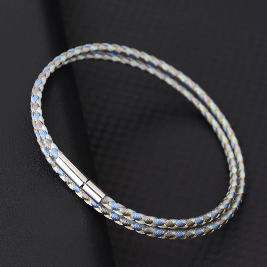 Red String Double Layer Thin Rope Women Bracelet