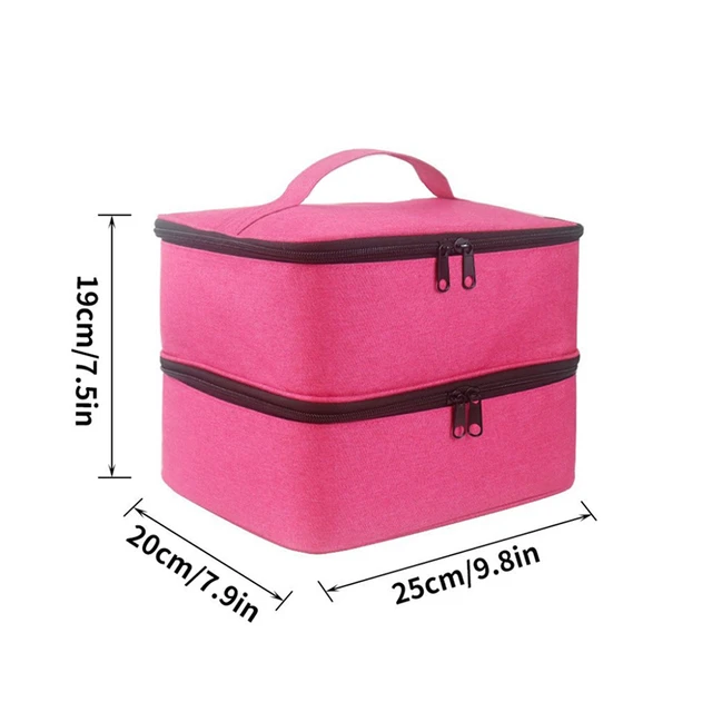 1pc Black Compact EVA Mini Handbag Organizer,Portable Storage Bag for  Essentials, Ideal for Travel, Work, and Daily Use