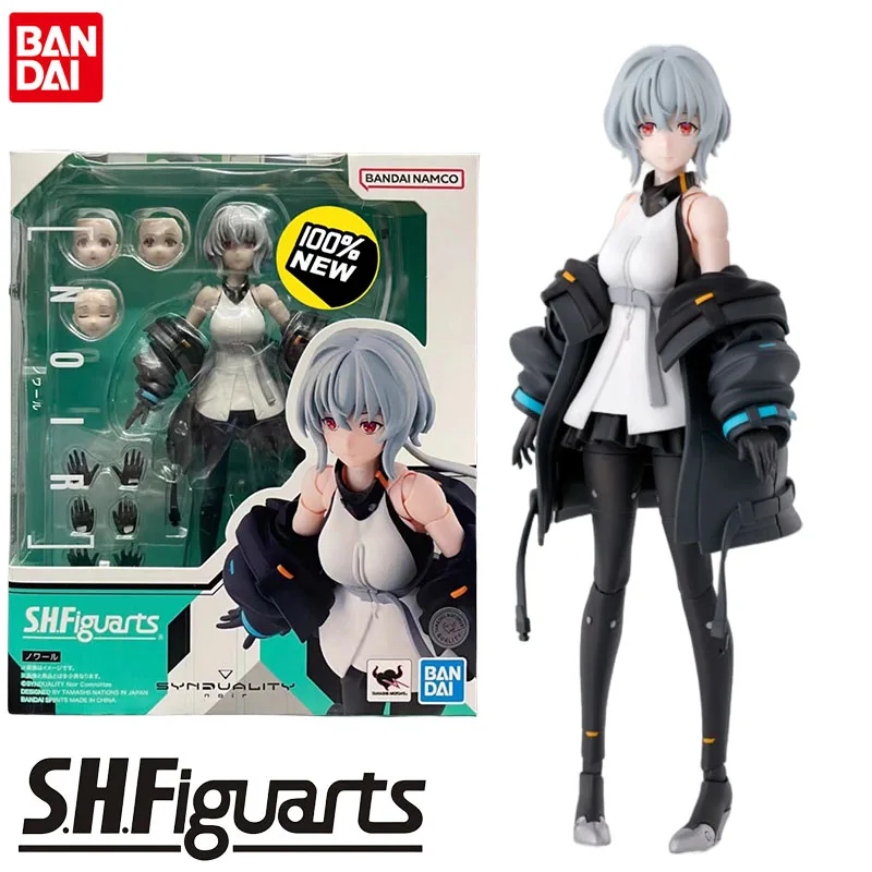 

Фигурки героев аниме Bandai Genuine SYNDUALITY Noir, фигурки S.H. Фигурок Noir, игрушки для мальчиков и девочек, рождественский подарок, Коллекционная модель