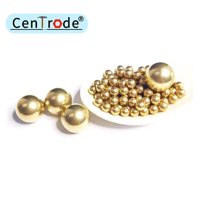 H62 Solid All Brass Precision Ball 1/1.8/2/2.5/3/3.5/4/4.5/5/6/7/8/9/10/12mm~60mm High-precision Copper Bead