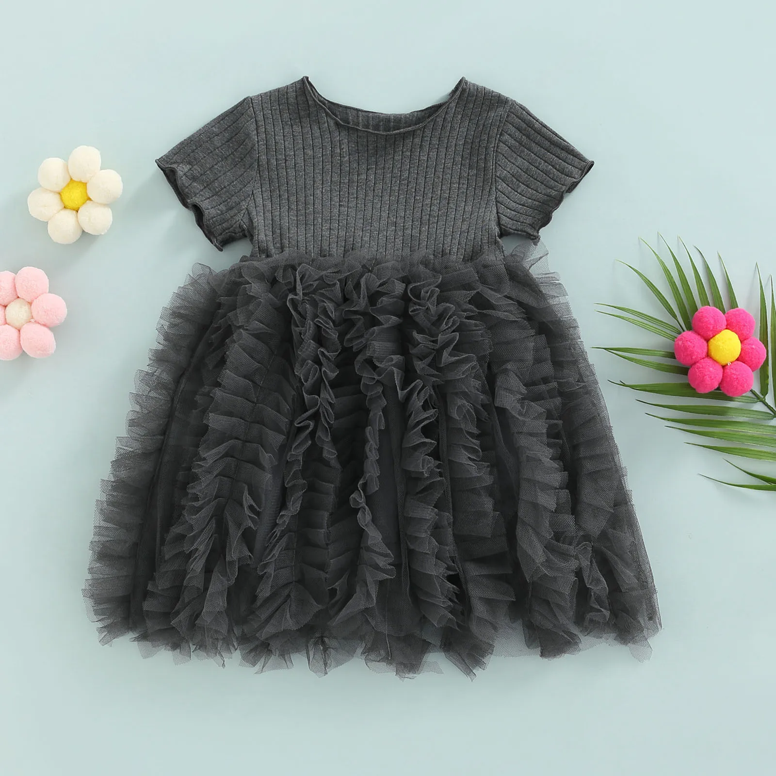 Girls Dress 1-6Y Toddler Kid