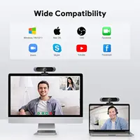 DEPSTECH DW49-PRO Webcam 4K HD Auto Focus Web Camera Remote Control Webcamera for PC Mac/Streaming/Video Call/Zoom/Skype/Teams - Image 2