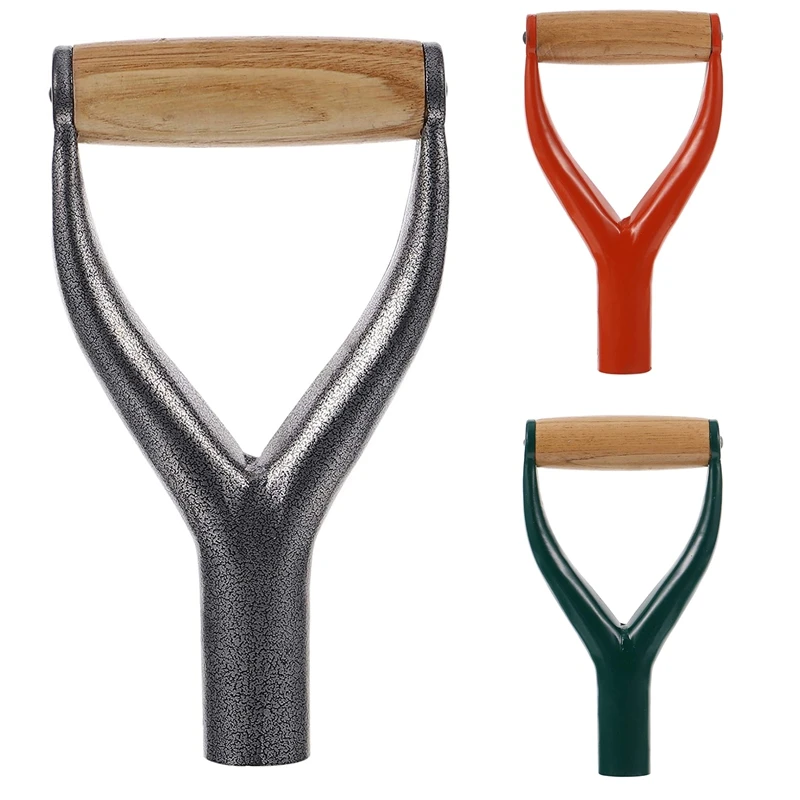 

Snow Shovel Grip Handle Replacement Parts Y- Shaped Garden Shovel Handle Fork Shovel Digging Raking Tools