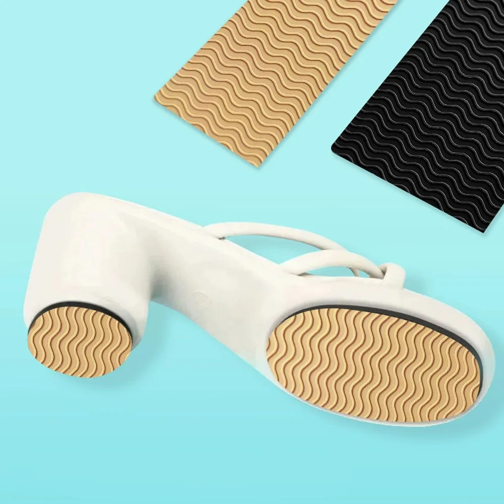 미끄럼 방지 하이힐 그립 밑창 보호대, 튼튼한 밑창 보호대, 자체 접착 밑창 스티커, 부츠 및 구두 수리 키트