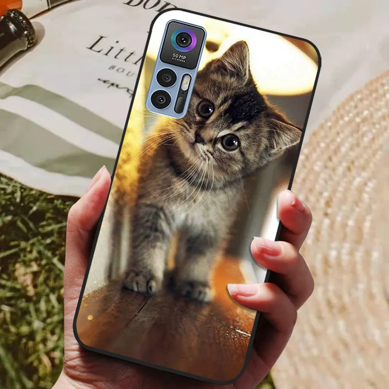 Wolf Lion Shockproof Black Silicone Phone Case Cover