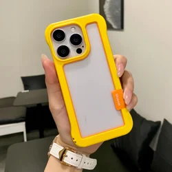Premium Silicone Shockproof TPU Bumper Cover - iPhone 14 Plus (Yellow)
