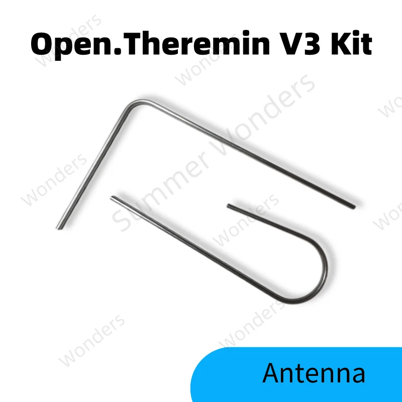 Theremin Kit Musical com Antena Arduino Uno Cabo Usb Instrumento Eletrônico Pronto para ir Personalização Personalizada - Imagem 2