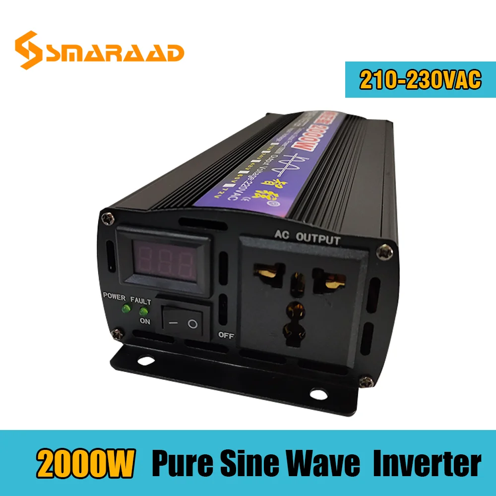 Inverter A Onda Sinusoidale Pura Sigle 8000W Dc/Ac Inverter A Energia Solare 12V 220V Dc/Dc Converter 24V 48V A 110V Off Grid Inverter
