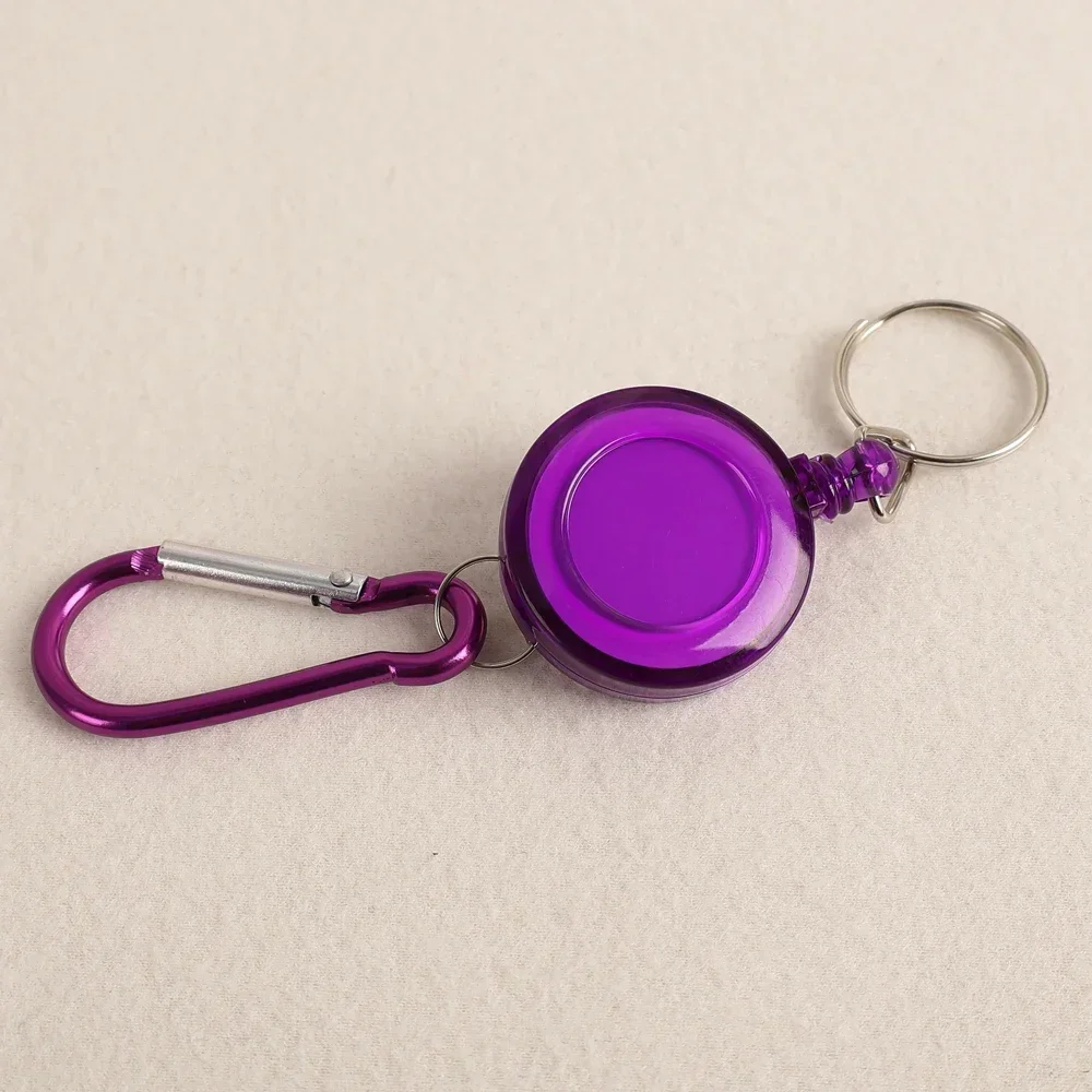 Acquista Anello Portachiavi Con Moschettone Retrattile - Foto 2