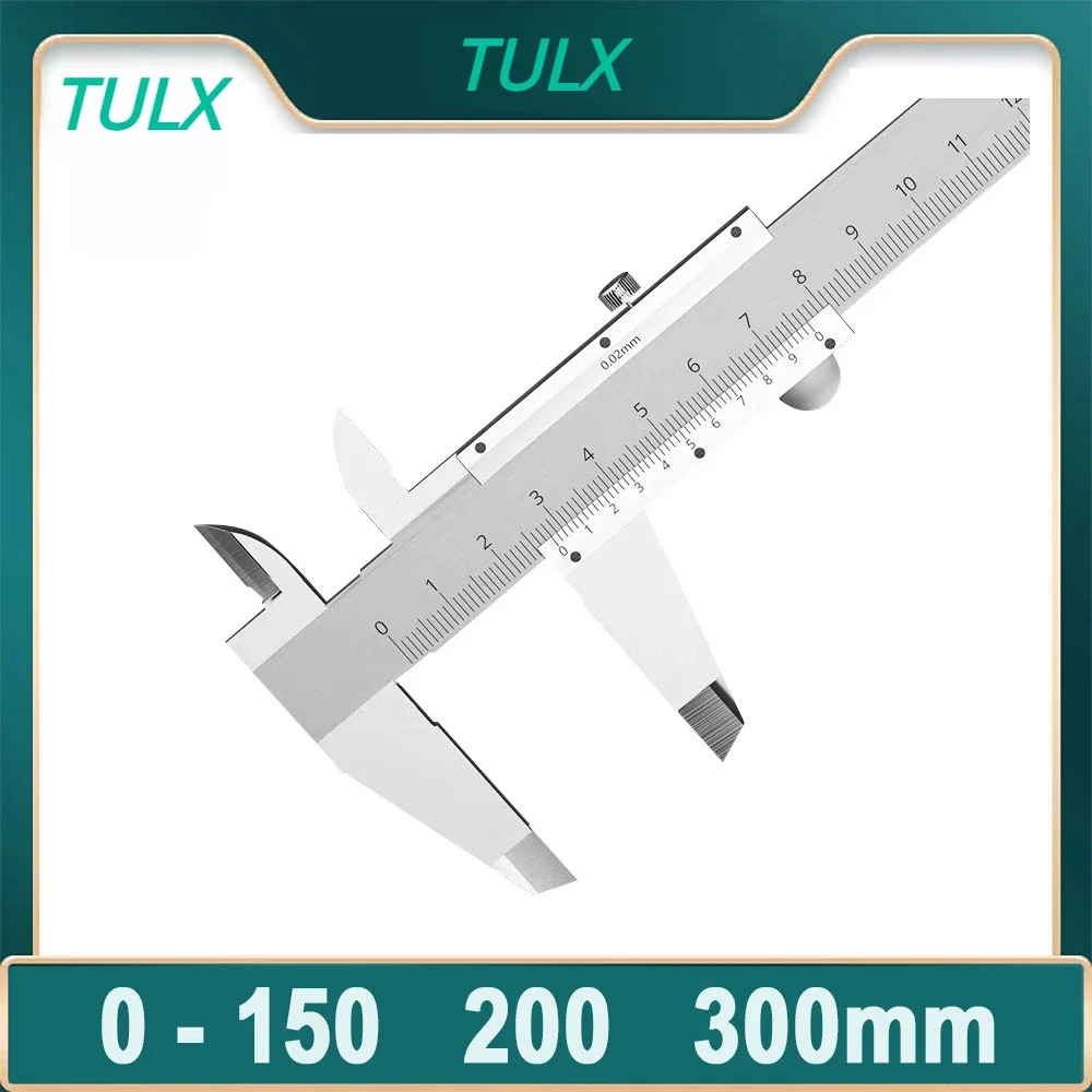 

Calipers Vernier Caliper 0-150mm 0-200mm 0-300mm Precision 0.02mm Stainless Steel Gauge Measuring Instrument Tools Micrometer