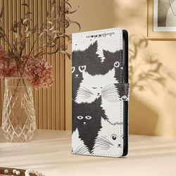 Luxury Leather Flip Wallet Case with Magnetic Stand and Card Holder for Honor 90 Lite (HX - CH010)