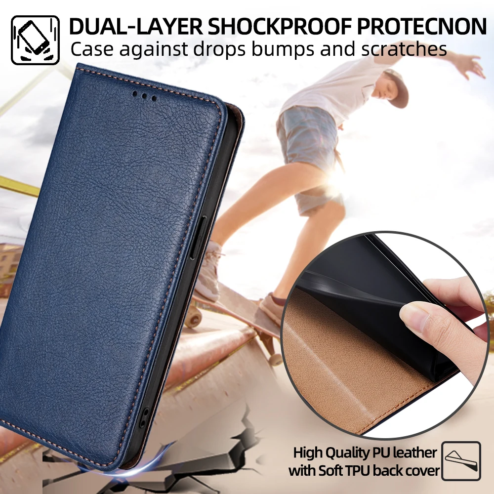 Fashion Leather Wallet Case for Samsung Galaxy M34 M04 M13 M54 M14 M32 M31S M31 M21 M10 Magnetic Flip Case with Card Slots Funda
