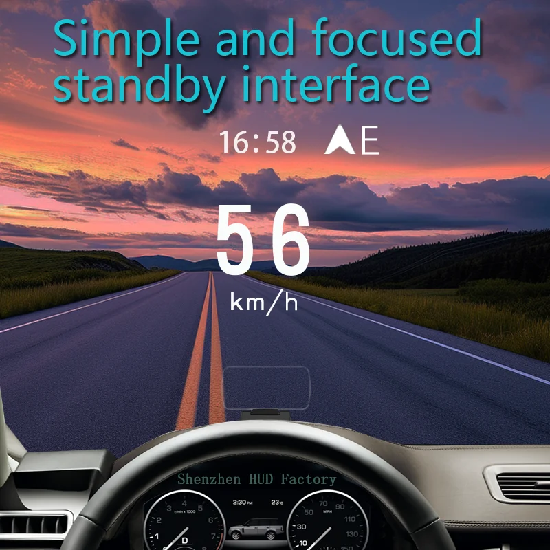 Navegador HUD; HUD dividido; velocímetro, altímetro; Mirroring inalámbrico de pantalla automática CarPlay/Hicar/Android; 2-3 metros de imágenes aéreas 4