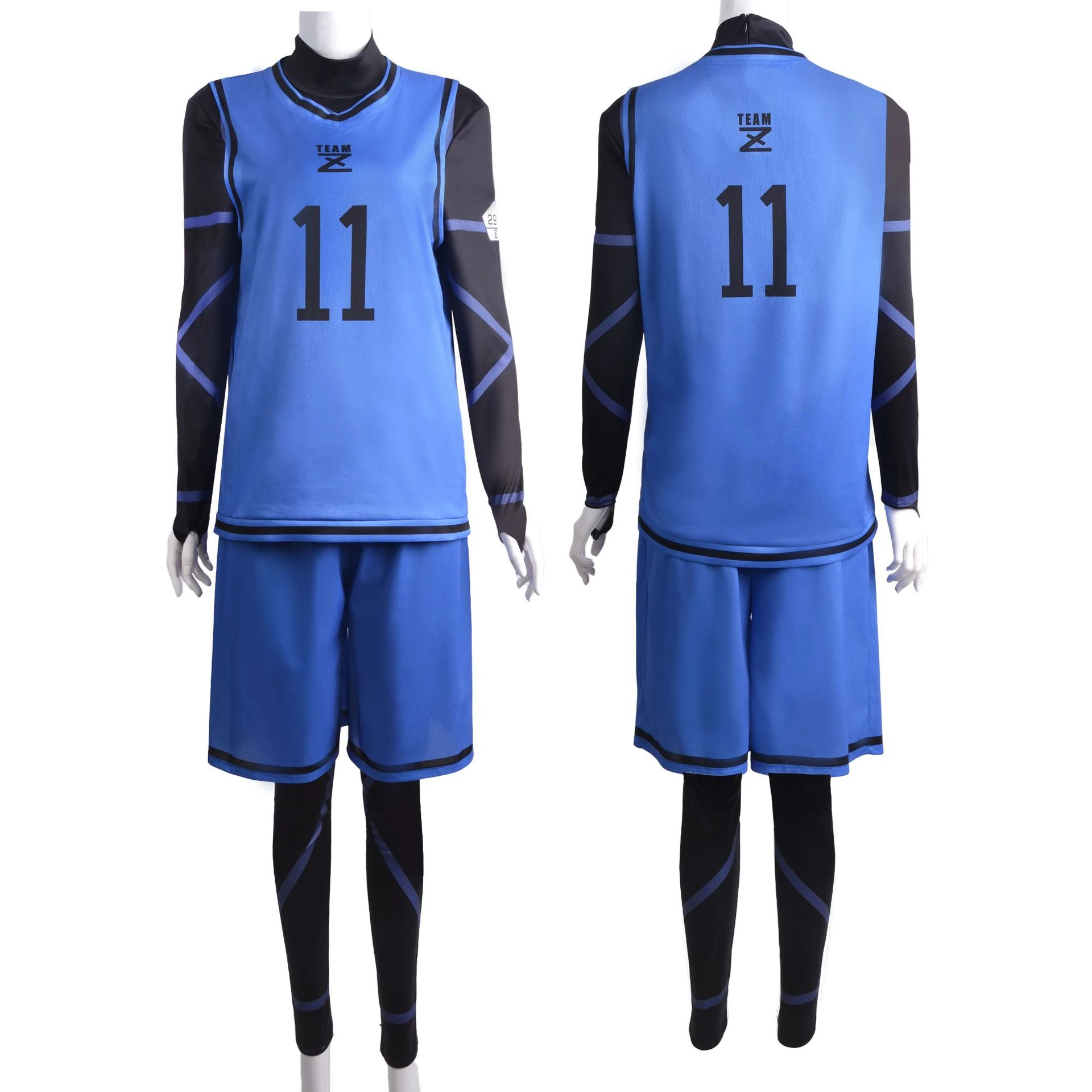Maillot Japon 2022 Blue Lock Bluelock – perruque de Costume de Cosplay, maillot de Sport bleu, maillot  de Sport | AliExpress