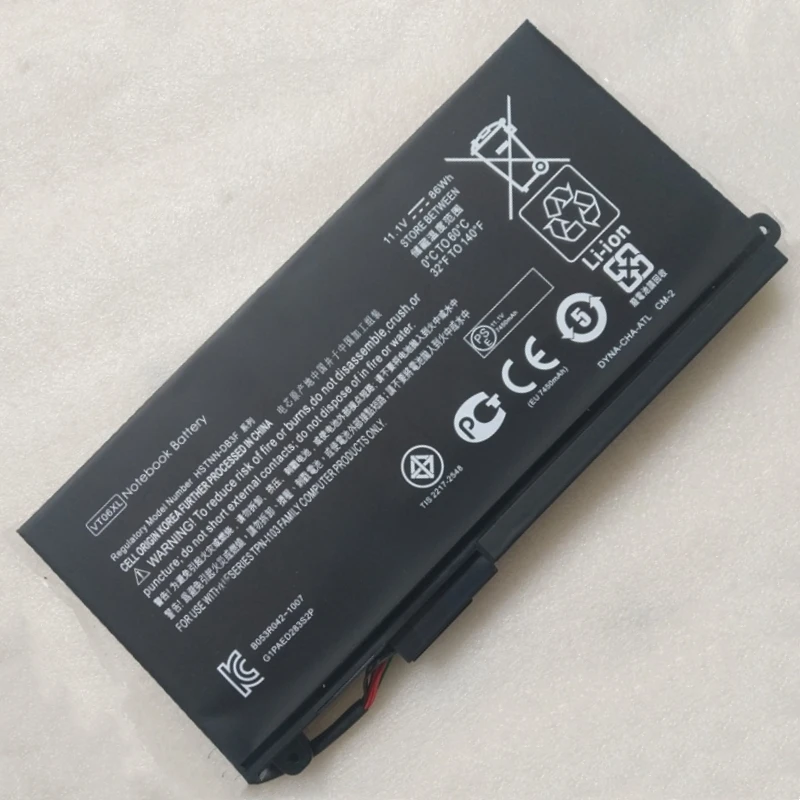 

VT06XL Battery ForHP Envy 17 17T 3000 3000EG 3001ED 3001XX 3002EF 3010EN 3010ER 3011ER 3015EO 3005EO 3077NR 3095BR 3095CA 3095LA