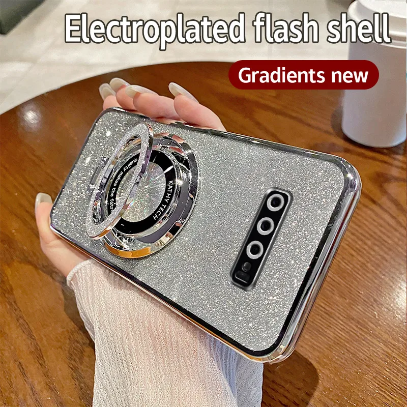 Acquista Custodia In Silicone Con Supporto Pieghevole Cromato Per Samsung Galaxy S20 FE - Colori - Grossista - Foto 11