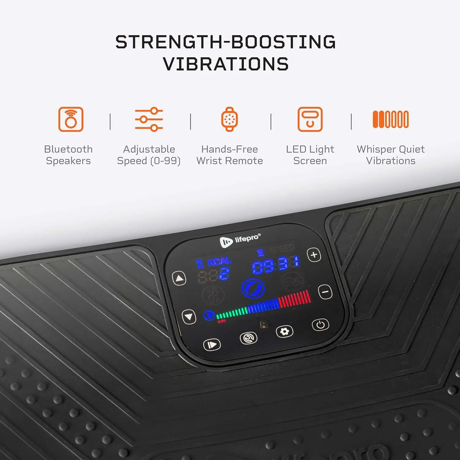 Vibration Plate - Whole Body Vibration Platform Exercise Machine - Home Workout Equipment for Weight Loss 4