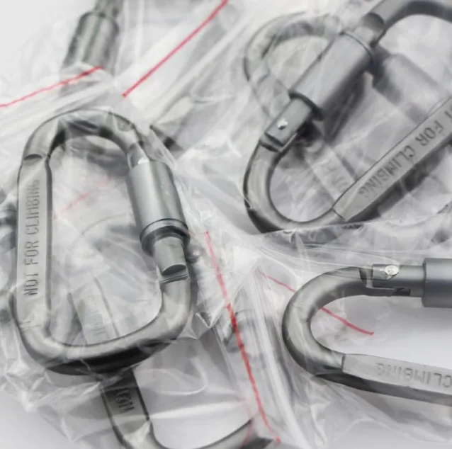 Aluminum Alloy Carabiner Quick Hanging Buckle for Emergency Safety