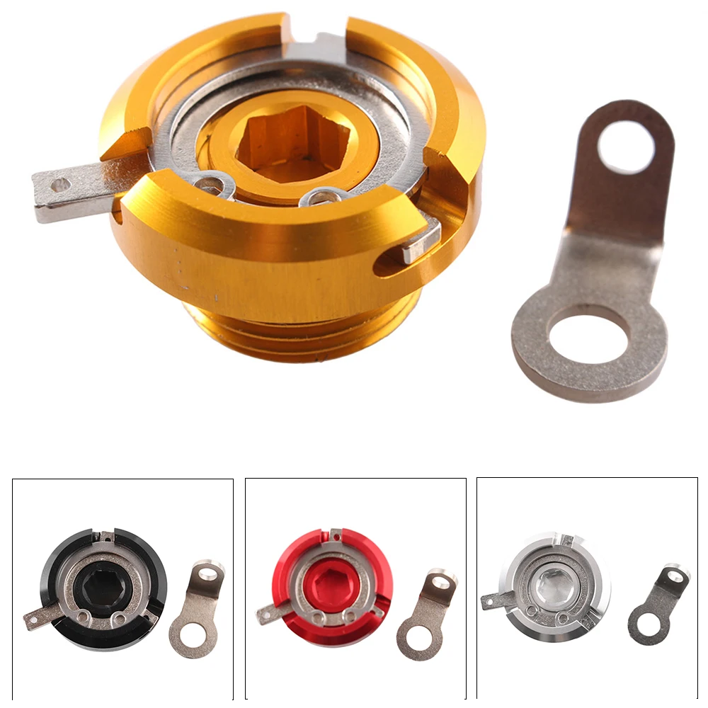 

For Suzuki GSXR GSR 600 750 GSXR1000 GSXR1300 SV650 SV1000 TL1000S M20*1.5 Motorcycle Engine Oil Filler Cap Gold/Red/Black/Gray