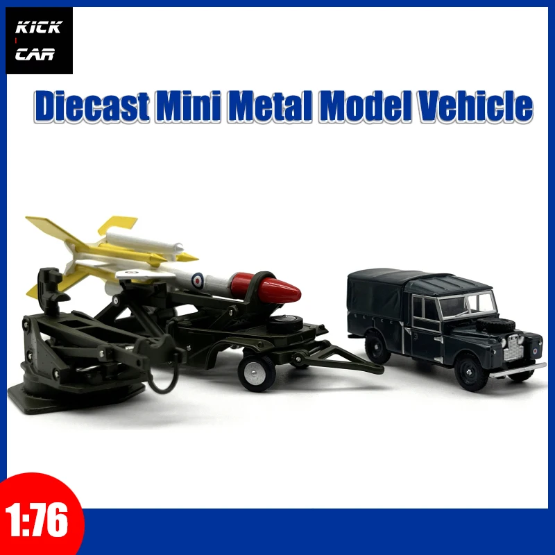 

OXFORD 1/76 Diecast Model Car Hound Missile Suit Rubber Tires Holiday Toy Gifts for Boys Girls Collection Hobby