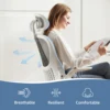 8776-b6d609.jpg JHK Mesh Ergonomic Office Computer Desk Chair Flip-up Arms Adjustable Headrests Comfortable Lumbar Support For Home Office