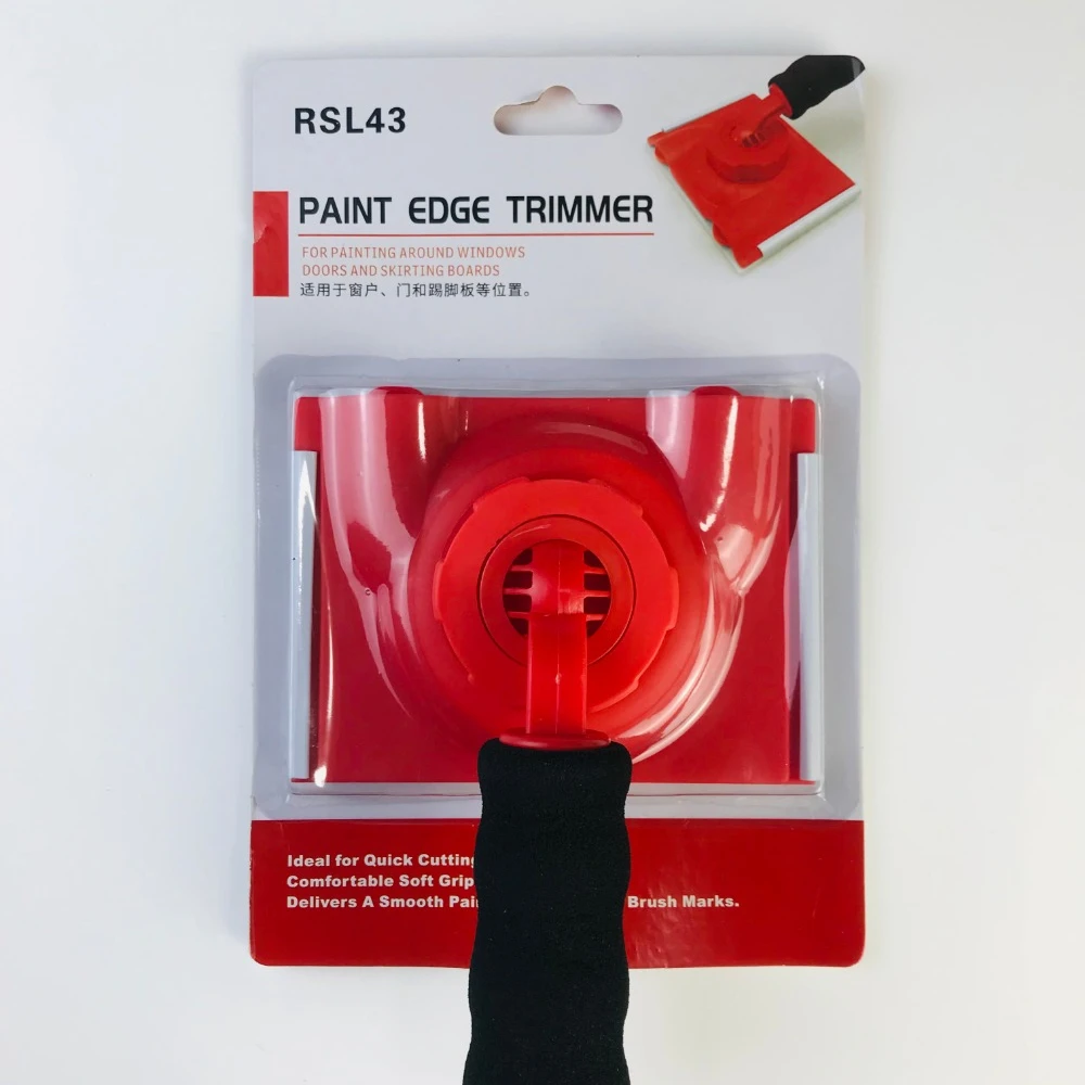 Description Picture 5 of itemProfessional Latex Paint Edger Brushes Multifunctional Wall Ceiling Corner Painting Brush Color Separator Trimmer Tools