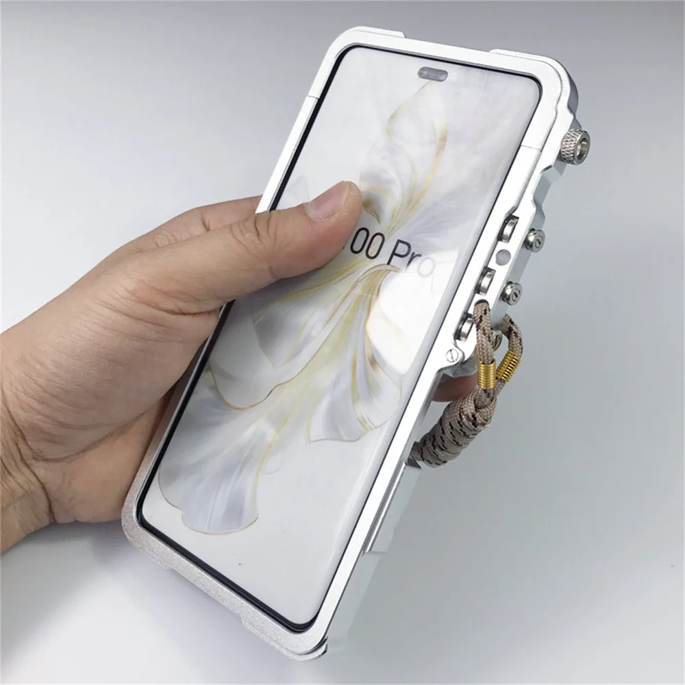 Premium Shockproof Aluminum Bumper Case - Heavy Duty Metal Cover