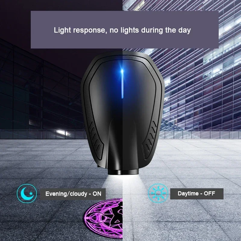 레니게이드 랭글러 체로키 차량용 문짝 HD LED 램프, 지능형 적외선 감지 프로젝터, 환영 조명, USB 신제품
