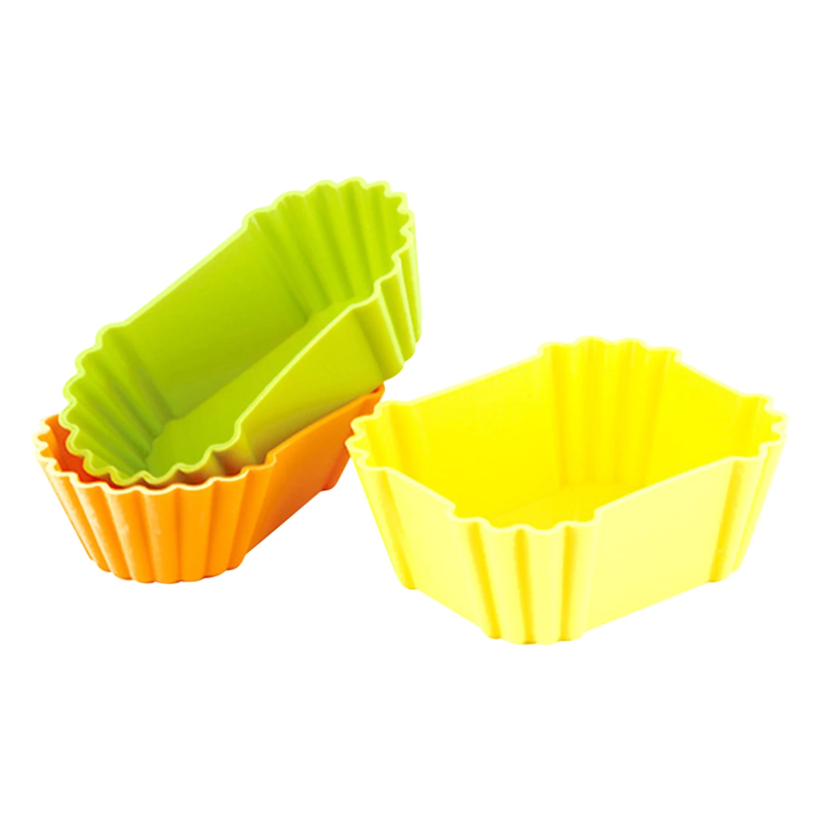 3pcs Silicone Liner Bento Separate Bowl Dish Food Lunch Box Bento Divider Cup Sushi Storage Case Kitchen Cooking Accessories