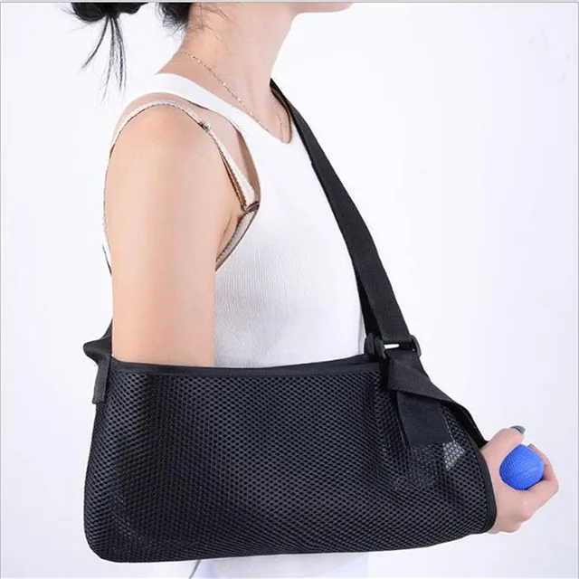 Adjustable Breathable Arm Sling Universal Support Shoulder Strap Brace Immobilizer Wrist Elbow Forearm Support Brace Straps 1pc 1