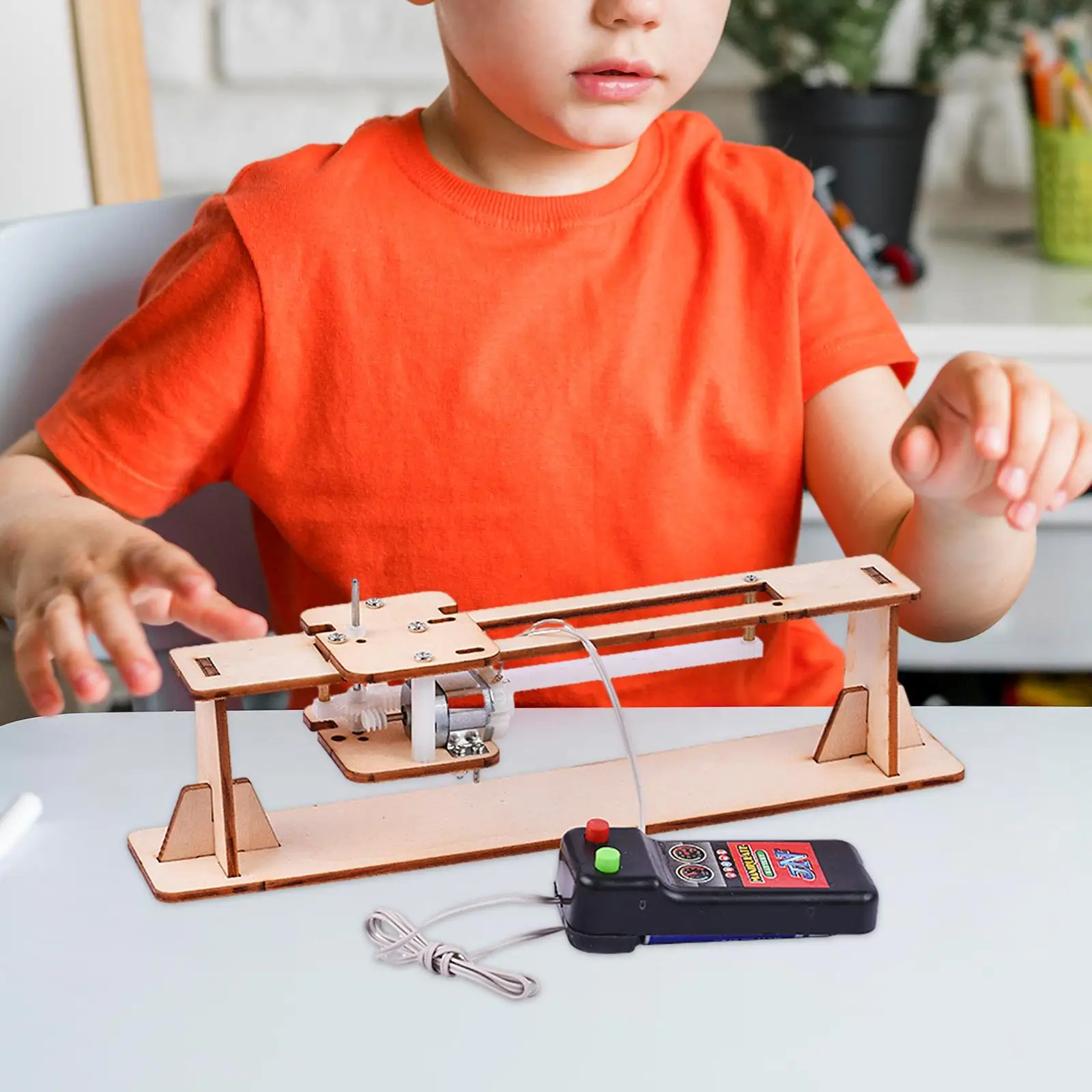 

Science Experiment Set Track Wheel Car Secondary School Crafts Hobbies for Girls Boys Class School Stem Education Creative Kits