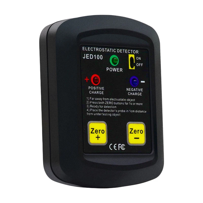 100V 20KV Portable Electrostatic Detector Non contact Electrostatic Field Tester Non woven Circuit Board Static Surface Analyzer